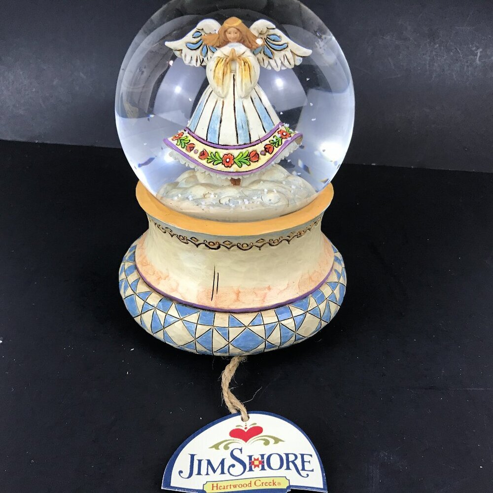 Jim Shore Heartwood Creek Angel Musical